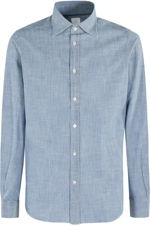 ELEVENTY Herren, Shirts, Blau, LGröße: