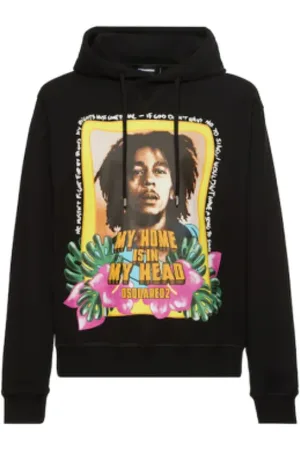 Dsquared2 Herren, Sweatshirts & Hoodies, Schwarzk, SGröße: