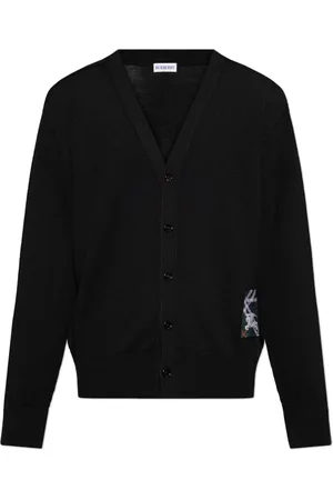 Burberry Herren, Strickwaren, Schwarzk, LGröße: