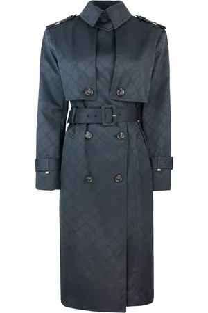 Elisabetta Franchi Damen, Mäntel, Schwarzk, MGröße: