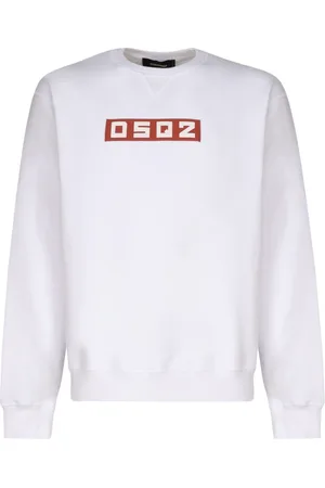 Dsquared2 Herren, Sweatshirts & Hoodies, Weiß, SGröße: