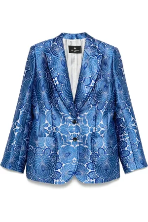 Etro Damen, Jacken, Blau, MGröße: