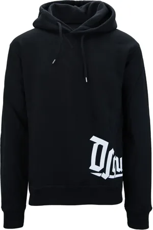 Dsquared2 Herren, Sweatshirts & Hoodies, Schwarzk, MGröße: