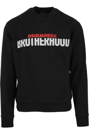 Dsquared2 Herren, Sweatshirts & Hoodies, Schwarzk, XSGröße: