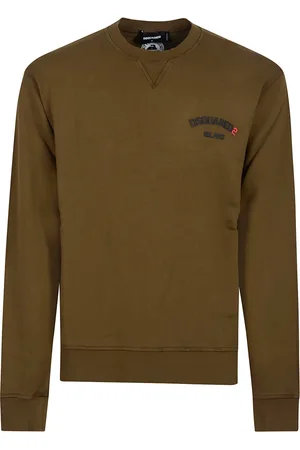Dsquared2 Herren, Sweatshirts & Hoodies, Grün, LGröße: