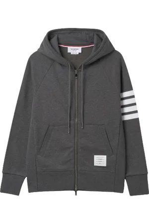 Thom Browne Herren, Sweatshirts & Hoodies, Grau, SGröße: