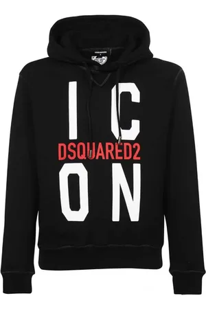 Dsquared2 Herren, Sweatshirts & Hoodies, Schwarzk, 2XLGröße: