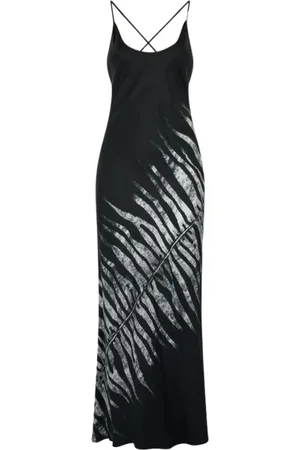 Roberto Cavalli Damen, Kleider, Schwarzk, MGröße:
