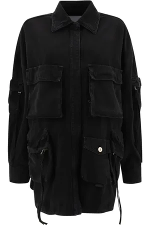 The Attico Damen, Jacken, Schwarzk, 3XSGröße: