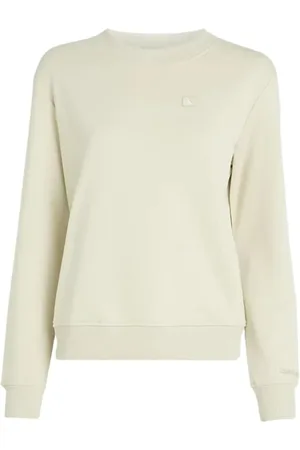 Calvin Klein Damen, Sweatshirts & Hoodies, Grün, SGröße: