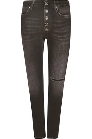 Dondup Damen, Jeans, Schwarzk, W26Größe: