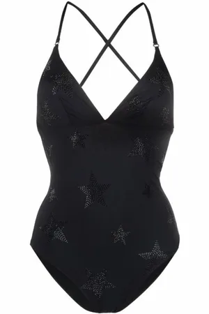 Stella McCartney Damen, Bademode, Schwarzk, SGröße: