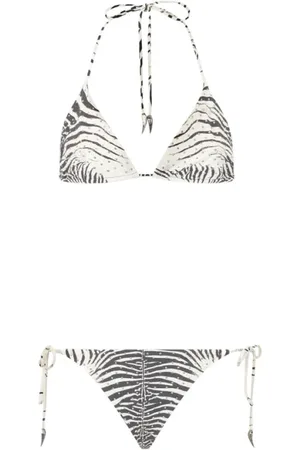 Roberto Cavalli Damen, Bademode, Schwarzk, SGröße: