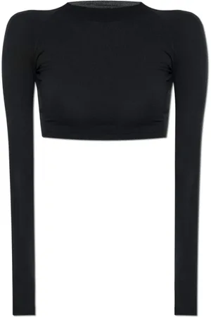 Alaïa Damen, Oberteile, Schwarzk, SGröße: