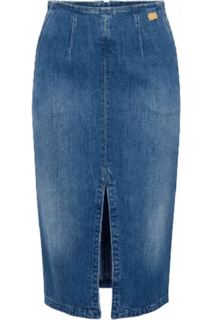 Elisabetta Franchi Damen, Röcke, Blau, SGröße: