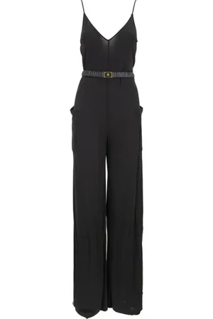 Elisabetta Franchi Damen, Jumpsuits & Playsuits, Schwarzk, 2XLGröße: