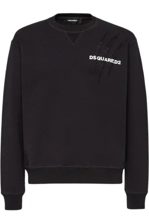 Dsquared2 Herren, Sweatshirts & Hoodies, Schwarzk, 2XLGröße: