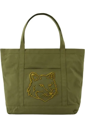Maison Kitsuné Damen, Taschen, Grün, ONE SIZEGröße: