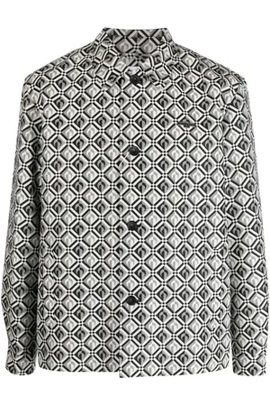 Marine Serre Herren, Shirts, Schwarzk, MGröße: