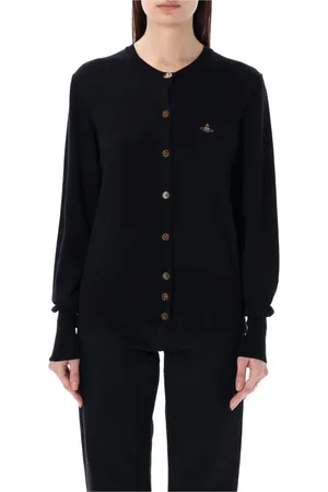 Vivienne Westwood Damen, Strickwaren, Schwarzk, SGröße: