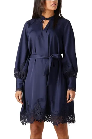Bruuns Bazaar Damen, Kleider, Blau, LGröße: