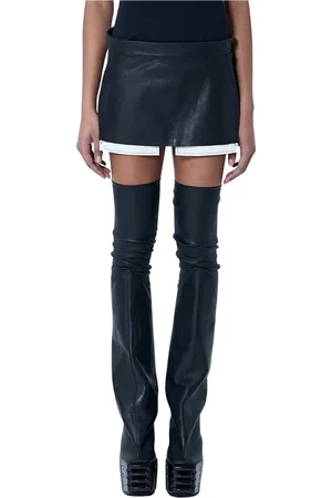 Rick Owens Damen, Röcke, Schwarzk, XSGröße: