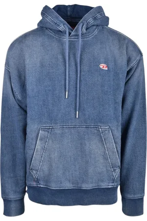 Diesel Herren, Sweatshirts & Hoodies, Blau, XLGröße: