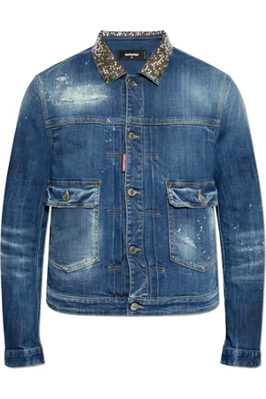Dsquared2 Herren, Jacken, Blau, SGröße: