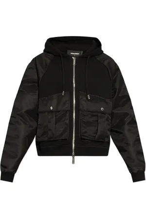 Dsquared2 Herren, Jacken, Schwarzk, XLGröße: