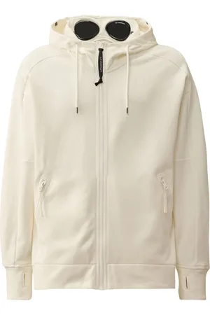 C.P. Company Herren, Sweatshirts & Hoodies, Weiß, LGröße: