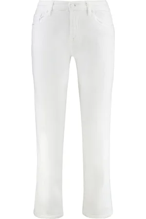 7 for all Mankind Damen, Jeans, Weiß, W24Größe: