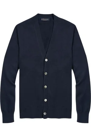 Brooks Brothers Herren, Strickwaren, Blau, MGröße: