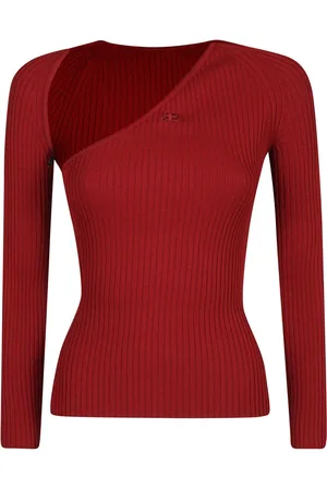Courrèges Damen, Oberteile, Rot, MGröße: