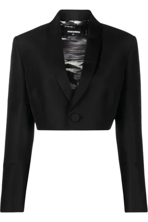 Dsquared2 Damen, Jacken, Schwarzk, MGröße: