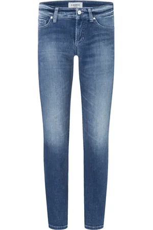 Cambio Damen, Jeans, Blau, LGröße: