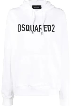 Dsquared2 Damen, Sweatshirts & Hoodies, Weiß, LGröße: