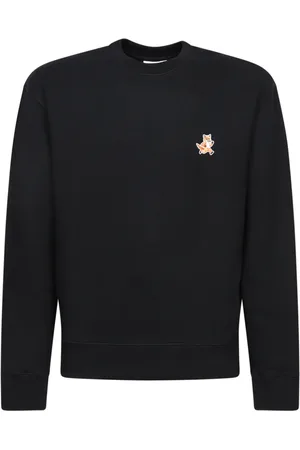 Maison Kitsuné Herren, Sweatshirts & Hoodies, Schwarzk, LGröße:
