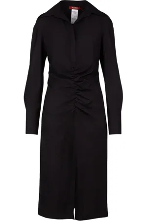 Max Mara Damen, Kleider, Schwarzk, 3XSGröße: