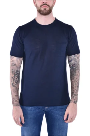Blauer Herren, Oberteile, Blau, MGröße: