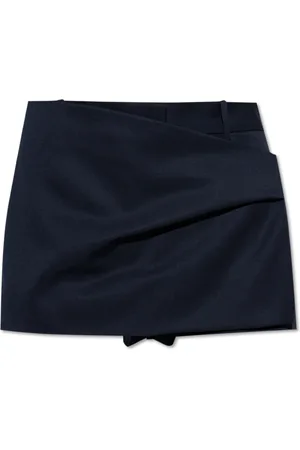 The Attico Damen, Shorts, Blau, SGröße: