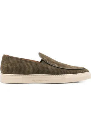 Emporio Armani Herren, Schuhe, Grün, 41 1/2 EUGröße: