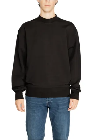 Calvin Klein Herren, Sweatshirts & Hoodies, Schwarzk, SGröße: