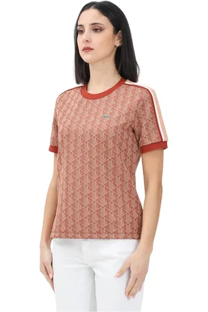 Lacoste Damen, Oberteile, Braun, MGröße: