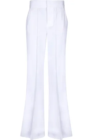 ALICE+OLIVIA Damen, Hosen, Weiß, SGröße: