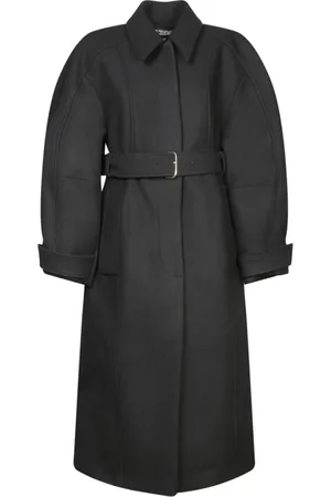 Jacquemus Damen, Mäntel, Schwarzk, MGröße: