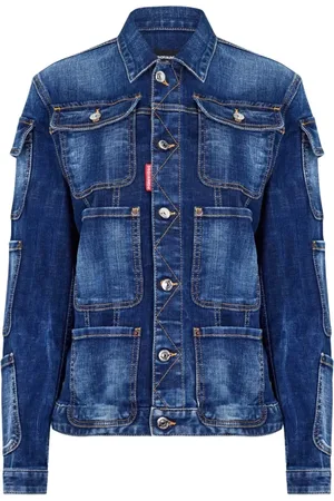 Dsquared2 Damen, Jacken, Blau, XSGröße: