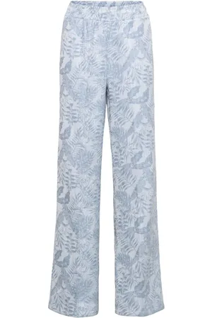 &Co Woman Damen, Hosen, Blau, MGröße: