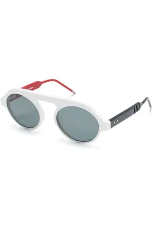 Thom Browne Unisex, Accessories, Weiß, SGröße: