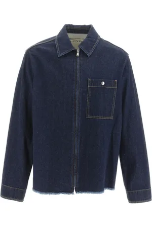 Lanvin Herren, Shirts, Blau, MGröße: