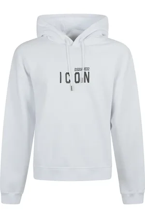 Dsquared2 Herren, Sweatshirts & Hoodies, Weiß, MGröße: